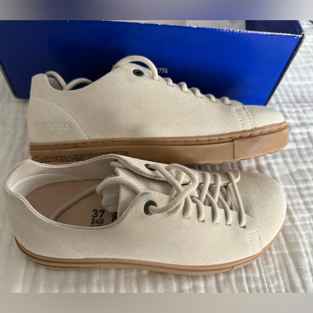 NWT Birkenstock Bend Low Decon Nubuck Leather Size 37 Medium/Narrow